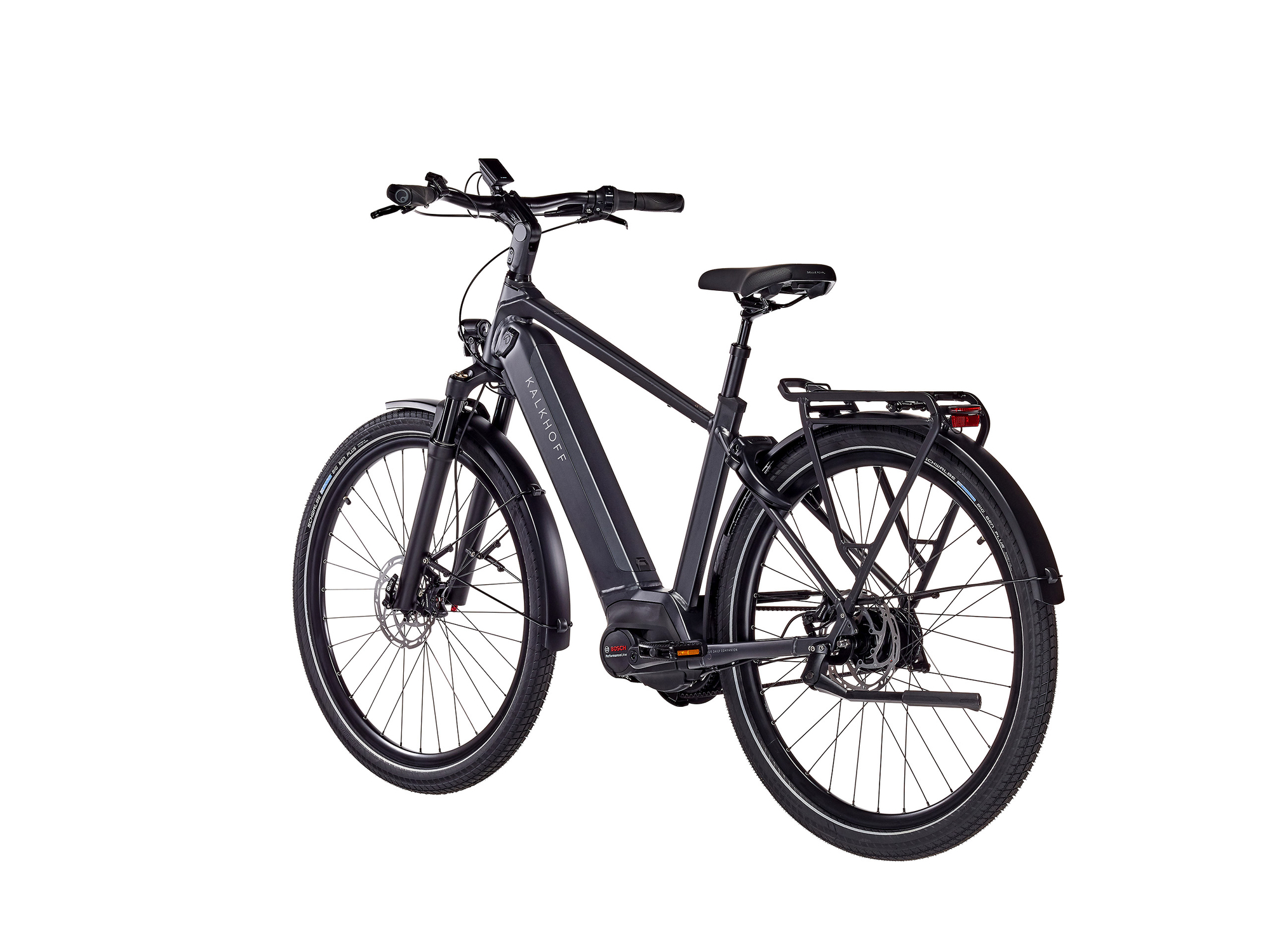 Kalkhoff Image 5.B Advance+ E-Citybikes (schwarz) 6